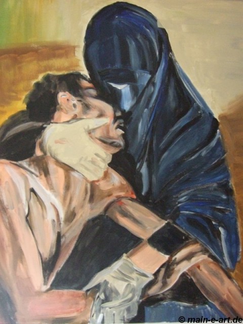 Arabische Pieta